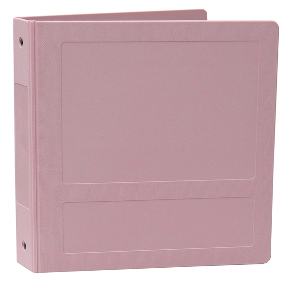 1.5 Inch Side Open 3 Ring Binder In Mauve, PK5